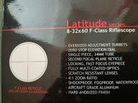 Sightmark Latitude 8-32x60 F-Class riflescope
