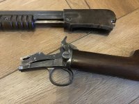 Winchester pomp geweer cal22 short model 1890