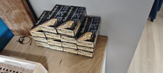 Ruim 650 stuks 9mm hulzen