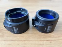 Pulsar Forward F455S restlicht voorzetkijker met ringen.