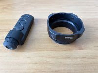 Pulsar Forward F455S restlicht voorzetkijker met ringen.