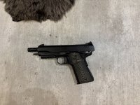 GSG 1911 .22 met fake supressor