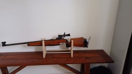 wegens het beëindigen van de schietsport