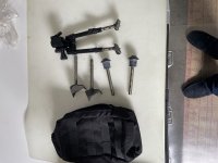 versapod  bipod /2 poot nieuw (nooit gebruikt)