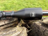 Hubertus .243 kogelgeweer met kijker 4x12-56