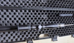 Weihrauch hw97 k blackline stainless 5,5mm