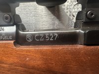 Cz 527 in  cal 22 hornet