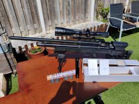 Full Option Hatsan Gladius Long 5,5mm PCP – Huma Regulated – Complete Collectors Set