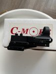 C-More Railway Red Dot Sight (4 MOA) – Als nieuw
