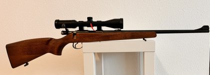 CZ 455 karabijn.22LR met Hawke 3-9x40 kijker