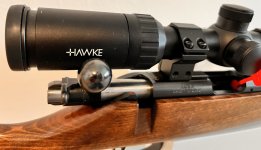 CZ 455 karabijn.22LR met Hawke 3-9x40 kijker