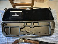 Browning b725, cal12, perfecte staat