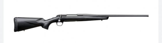 Browning x bolt .243 zwart kunststof