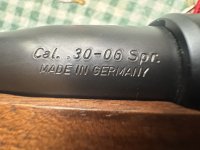 Sauer 303 – Kaliber .30-06 – Semi-automatisch topgeweer / Blaser montage