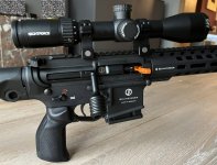 Target/Tactical scope NIGHTFORCE SHV 3-10x42 met montage-ringen