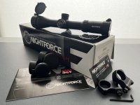 Target/Tactical scope NIGHTFORCE SHV 3-10x42 met montage-ringen