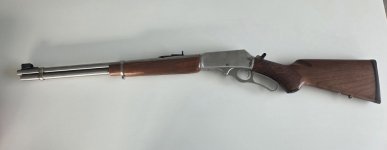 Marlin 336SS + .22 norma + glock knive