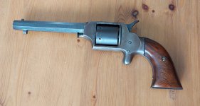 Uhlinger W.L. Grant .32 RF Pocket Revolver, Spur trekker.  .32rf