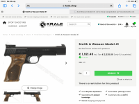 Smith Wesson model 41 .22