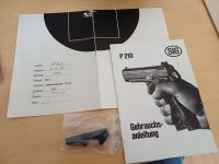 Sig P210-6 + sig Wisselset .22lr