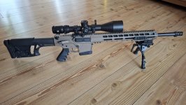 Zbroyar Z10 (AR10) + Vortex kijker