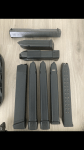 Glock20 in 10mm met wisselset .45acp en chassis Hera arms