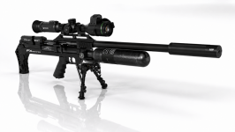 FX Maverick Sniper 6.35 / .25 complete premium set – Hikmicro Alpex LRF 4K – 18L 300 bar – turnkey