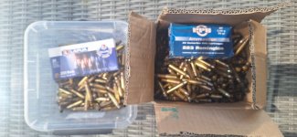 1x verschoten PPU (prvi) .223 hulzen
