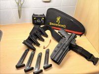 Browning Buckmark .22LR met toebehoren