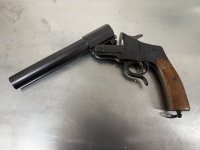 Een prachtig Seinpistool Duits model Hebel 1894