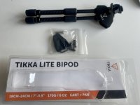 Tikka Lite Bipod Carbon – Spartan Precision – Als Nieuw!