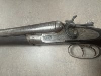 Dubbelloops 12g hagelgeweer onklaar