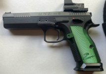 CZ TS2 RACING GREEN