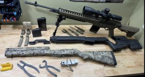 Springfield M1A - Troy MCS Chassis + Veel extra! - .308
