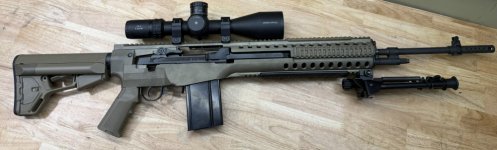 Springfield M1A - Troy MCS Chassis + Veel extra! - .308
