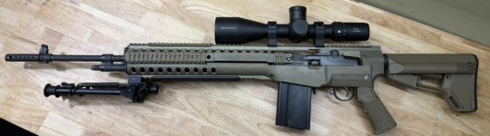 Springfield M1A - Troy MCS Chassis + Veel extra! - .308