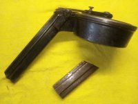 Eerste wereld oorlog Luger trommelmagazijn 9MM