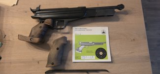 Feinwerkbau lucht pistool
