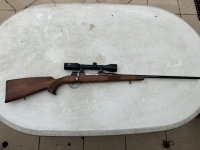 Mauser .30-06 en .22 LR.