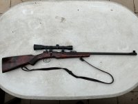 Mauser .30-06 en .22 LR.
