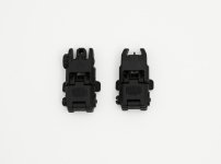 Originele Magpul MBUS 2 front en rear sight set