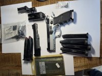 CZ SP 01 SHADOW + CZ 75 KADET wisselset