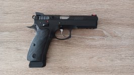CZ SP01 Shadow en CZ Shadow 2