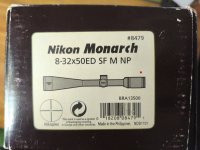 Nikon Monarch 8x32-50