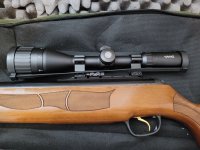 Hatsan Carnivore 7.62 0.30 met Hawke 3-9×40 kijker, incl. koffer, tas, kogels, onderhoudsmiddelen