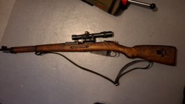Finse nagant M39  nieuwstaat met kijker