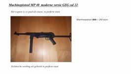 diverse wapens uit eigen ww2 collectie