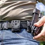 4x Blade-Tech Velocity OWB Multi-Fit Mag Pouch 9 mm / .40 DS + 4x Tek-Mount Mini Receiver on 360 disk