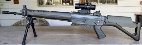 Sig PE 90 grijs/groene uitvoering
