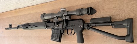 Izhmash Tigr SVD-S 7.62x54R + BelOMO POSP 8x42 + munitie